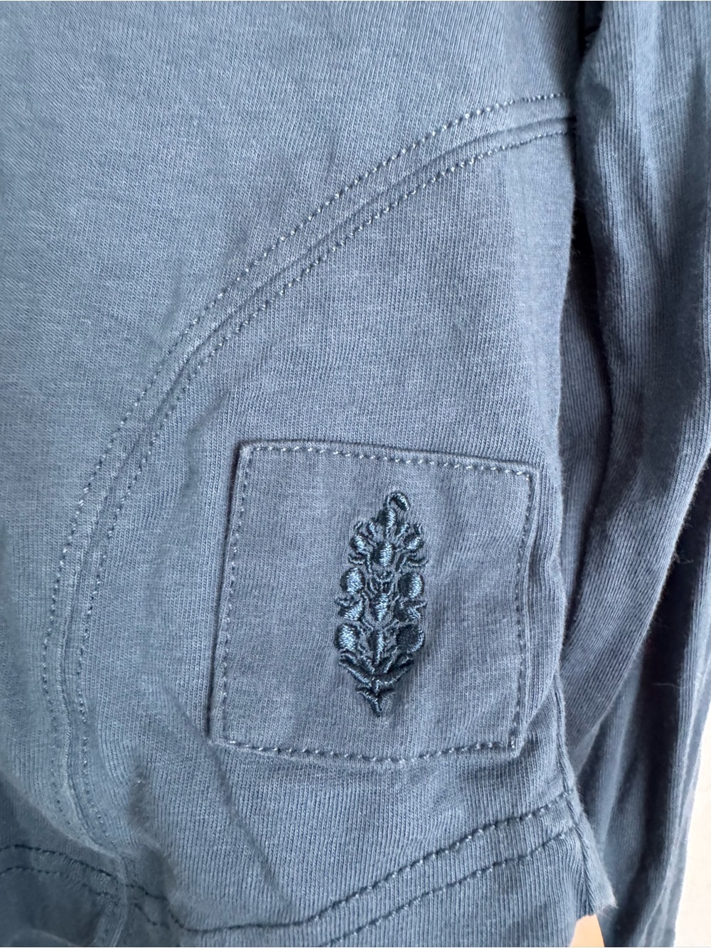 Free People Movement Cropped Zip-Up Hoodie Size Small - Picture 2 of 6